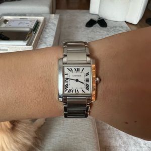AUTHENTIC CARTIER TANK FRANCAISE WATCH